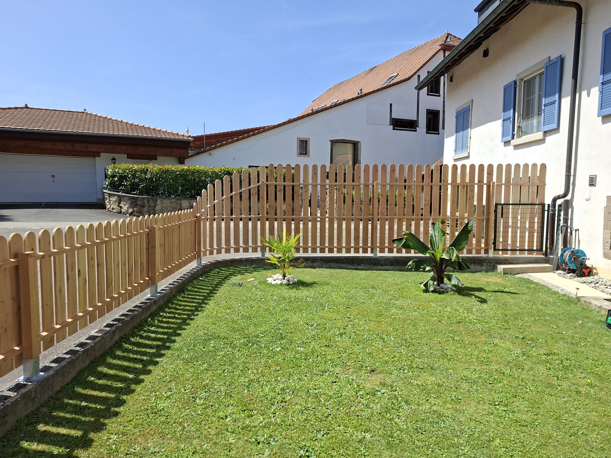 Barrière bois sur mesure