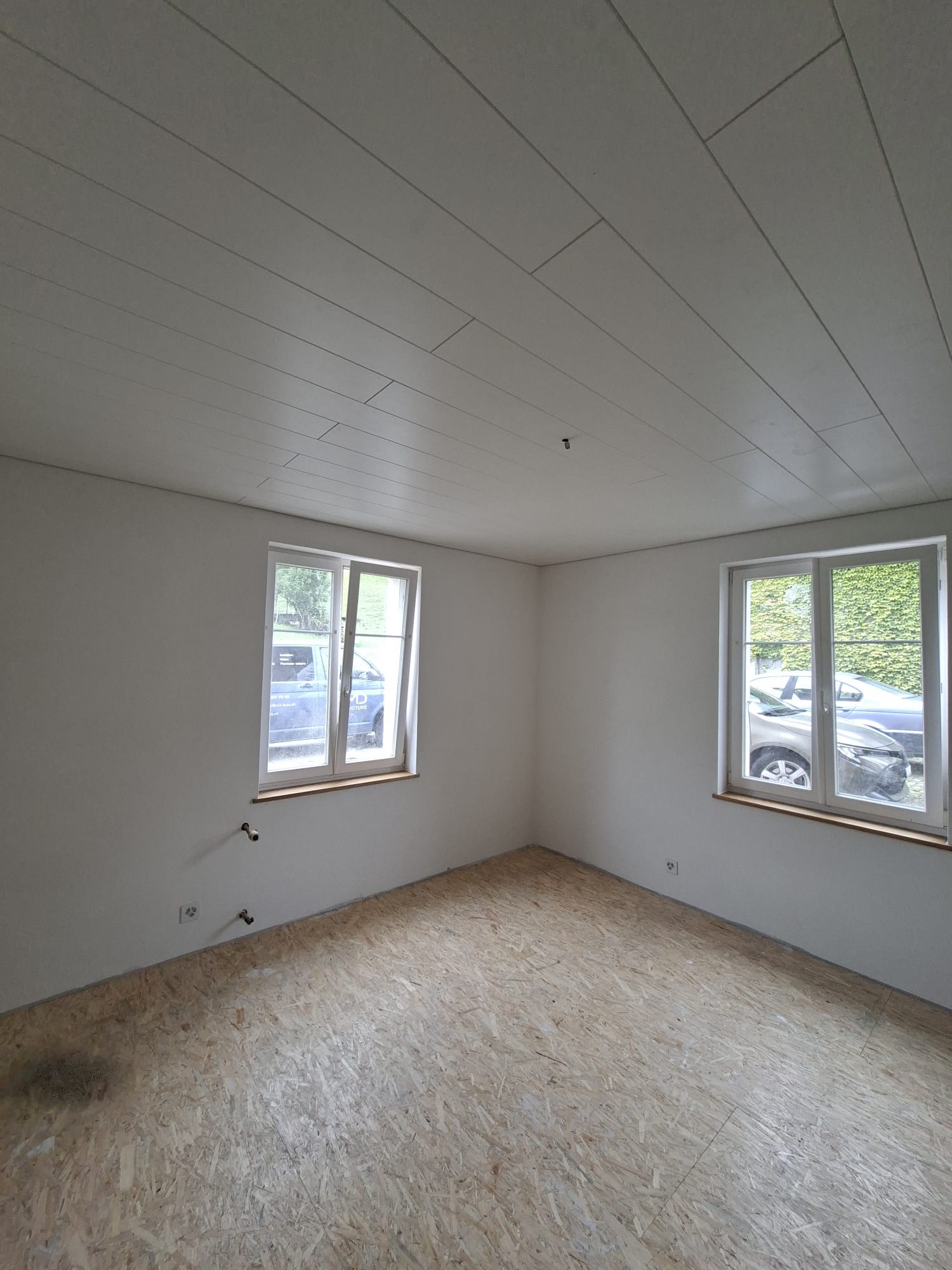 Aménagement chambre bois