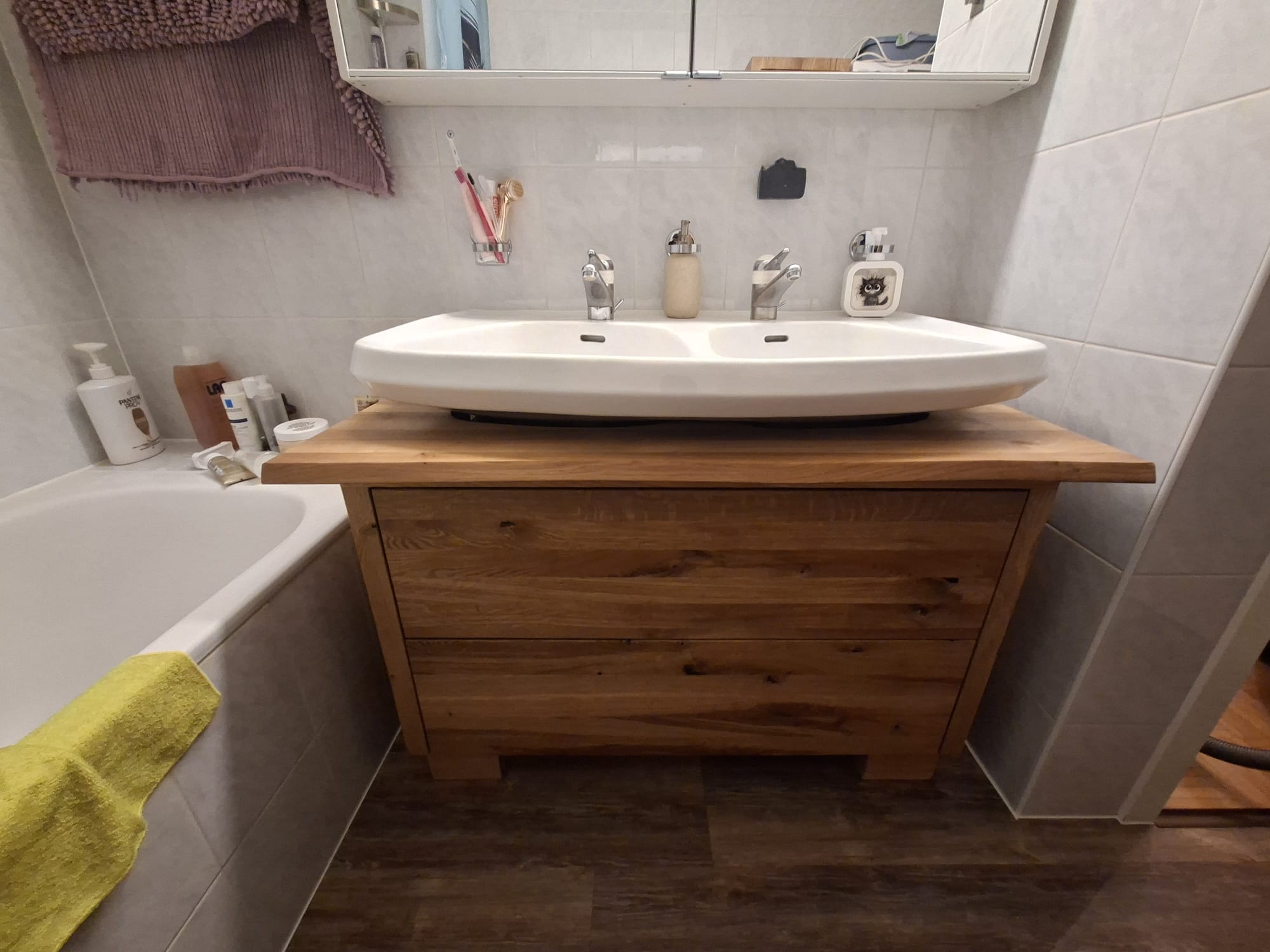 Meuble double vasque sur mesure