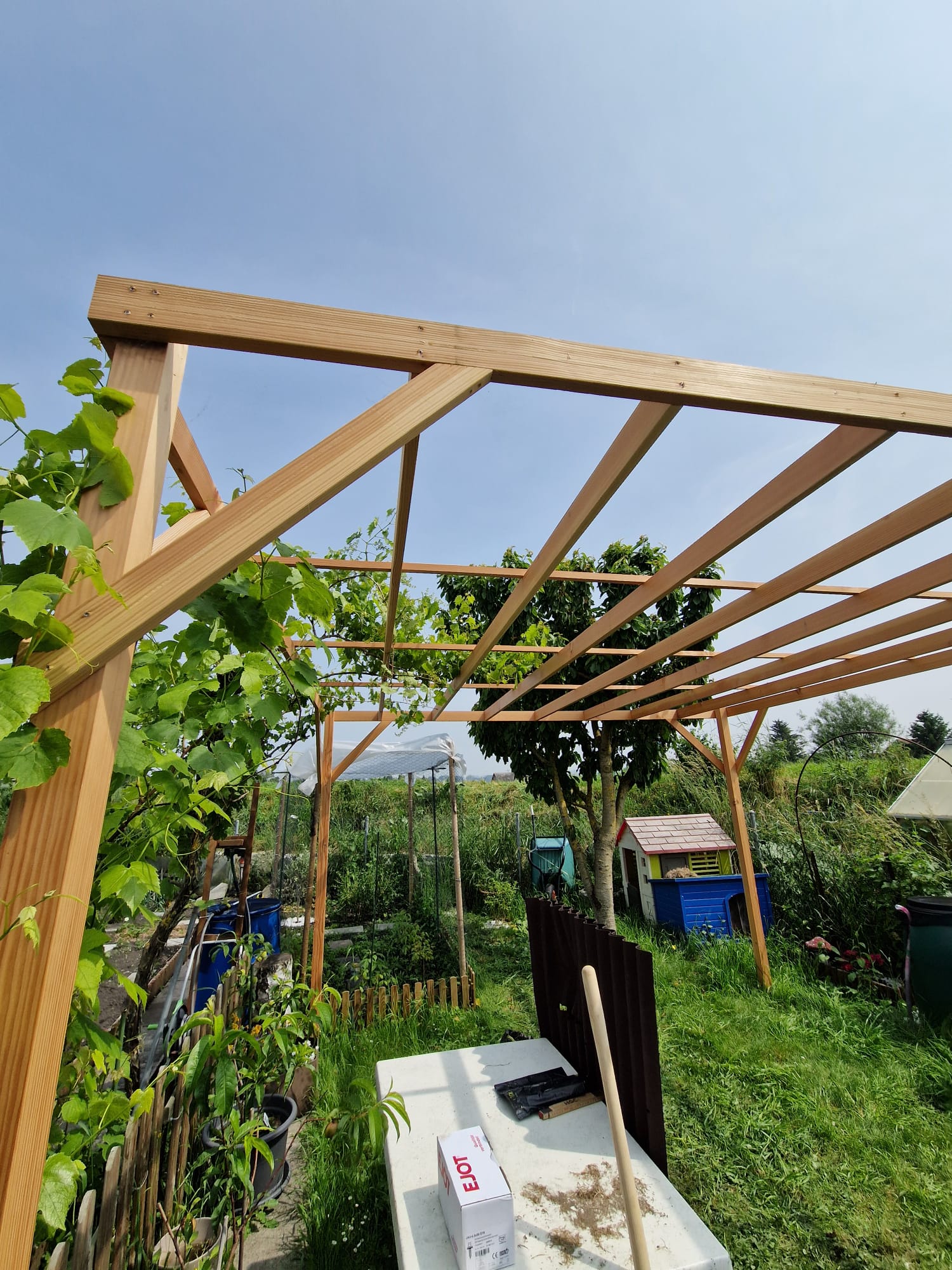 Pergola bois sur mesure