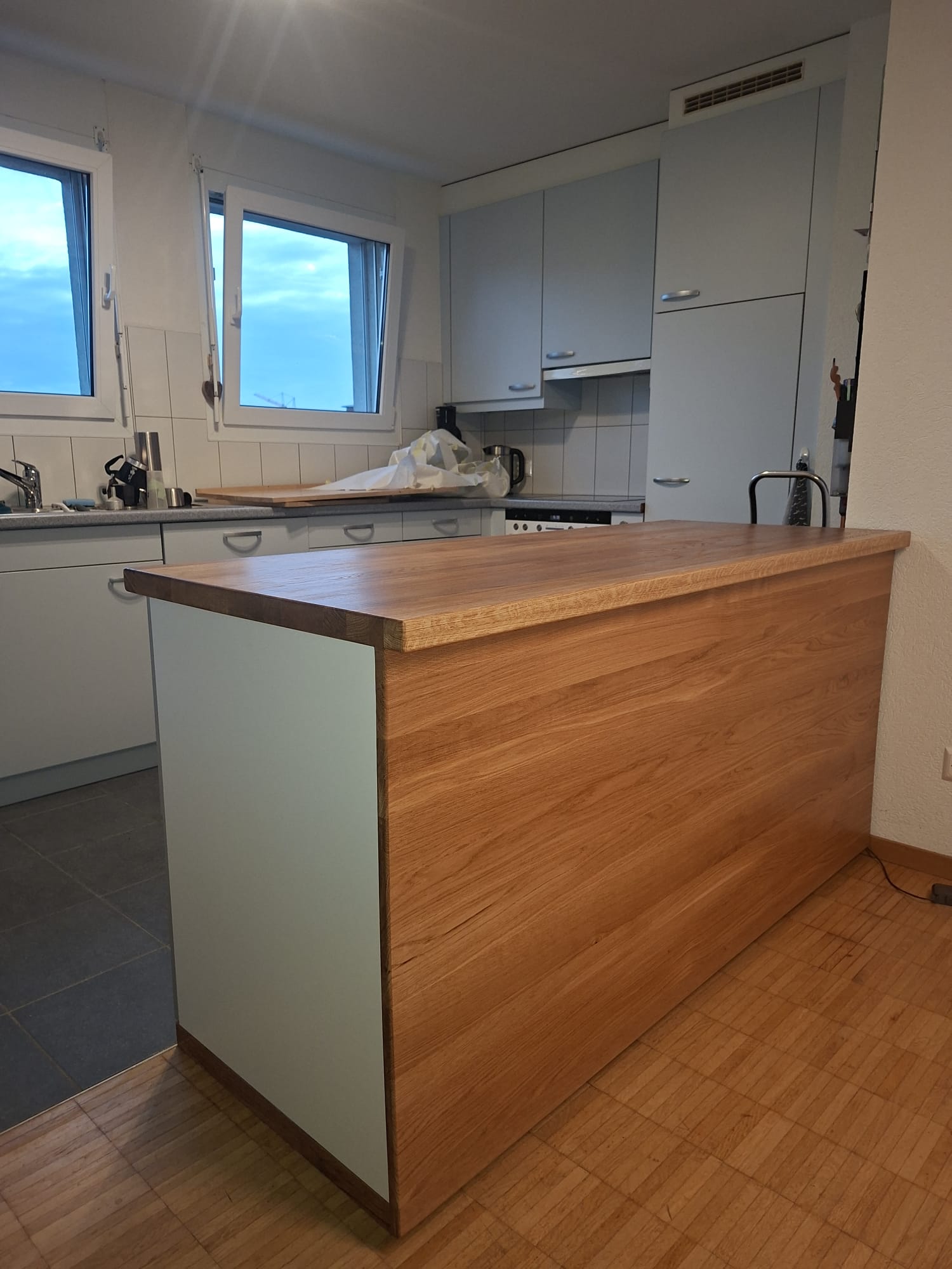 Îlot de cuisine sur mesure